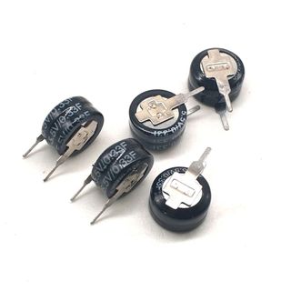 Set 5 Tụ Điện 5.5V 0.33F 5.5V0.33 F Loại V 2 Feet Dày 6mm Chuyên Dụng