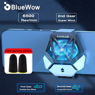   Miễn Phí Gửi Miễn Phí Cot  Quạt Tản Nhiệt Mini Blueow Làm Mát Điện Thoại Di Động Chơi Game Hurricane Tản Nhiệt Thông Dụng 