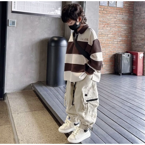 Quần Dài Thể Thao Phong Cách Mới Dành Cho Bé Trai