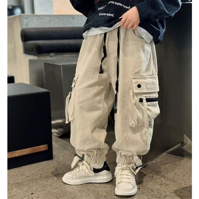 Quần Dài Thể Thao Phong Cách Mới Dành Cho Bé Trai