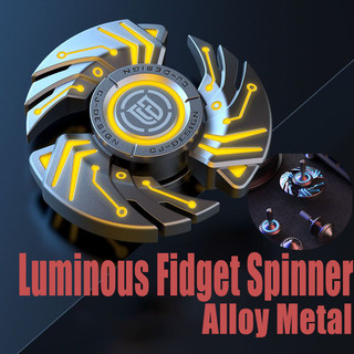 Con Quay Đồ Chơi/Fidget Spinner fidget toy/đồ chơi di động/Trò Chơi/người lớn/giảm stress văn phòng/giải nén/giảm stress/xả stress/edc fidget/ đàn ông/ADHD BằNg Kim LoạI, TốC Độ Cao, GiảM Stress