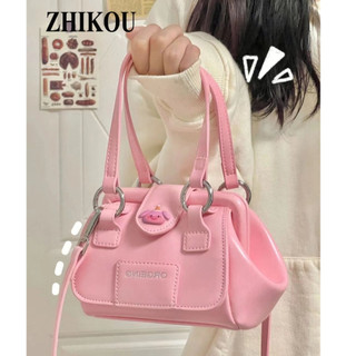 ZHIKOU túi xách nữ túi đeo chéo 2023NEW Fashion phổ biến Thời trang giản dị Quyến rũ GDJ24102BQ 1Z240104