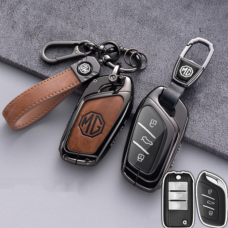 Bao Da Đựng Chìa Khóa Xe Hơi Mg6 mg ZS / Ốp chìa khoá ô tô Xe Hơi MG3 MG4 MG5 ZS hsezs EZS MG HS EV 