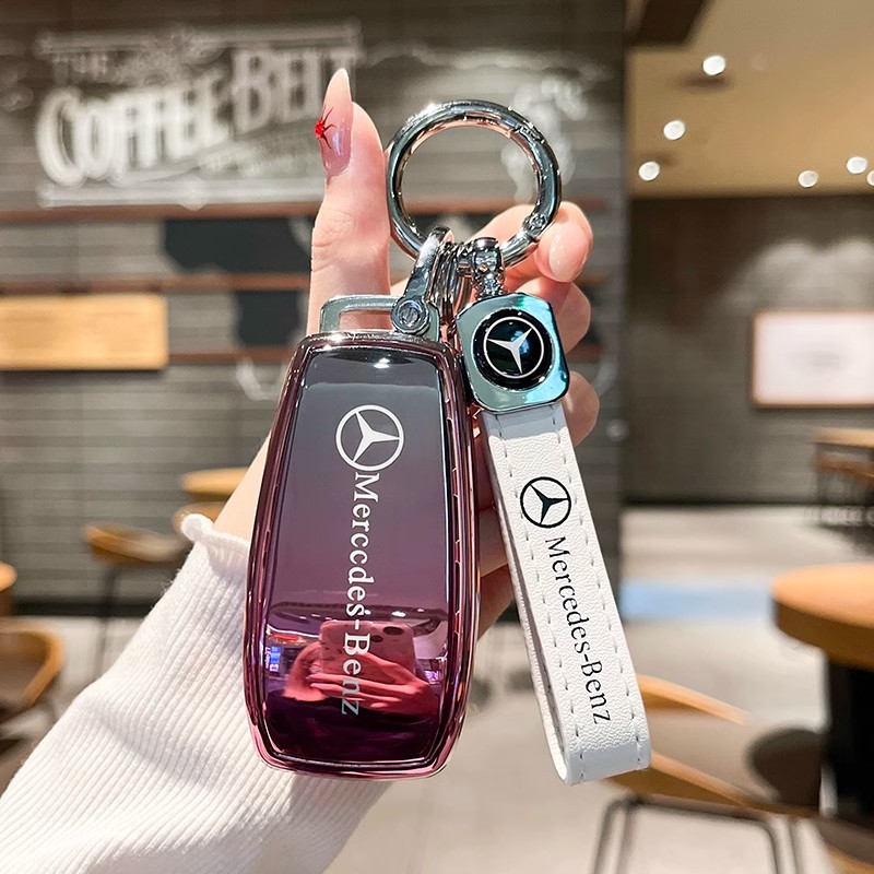 Hàng sẵn có Vỏ chìa khóa Gradient Mercedes-Benz E300L C260l C200 Glb A200l S-Class Glc260 Gle350 E20