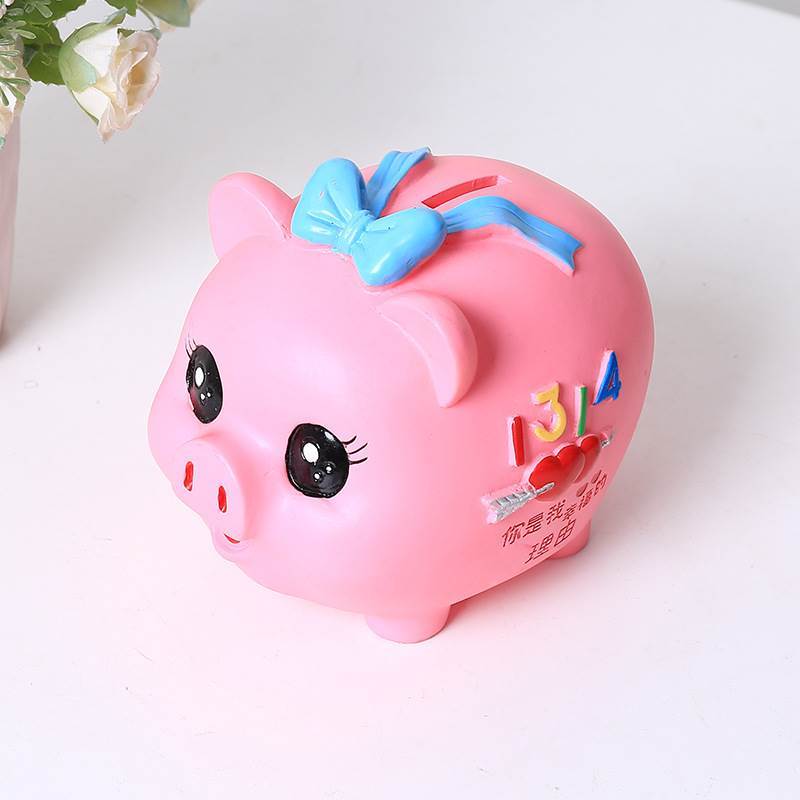1 PC Hoạt Hình Con Heo Tiền Tiết Kiệm Hộp Ngân Hàng Quà Tặng Trẻ Em  BerryHome~