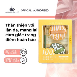 Bông mút AMORTALS Phong cách tùy chọn Powder Puff Air Cushion Kem nền siêu mềm không ăn Kem nền dạng lỏng Trang điểm đặc biệt dành cho trang điểm Giao hàng nhanh tận nơi
