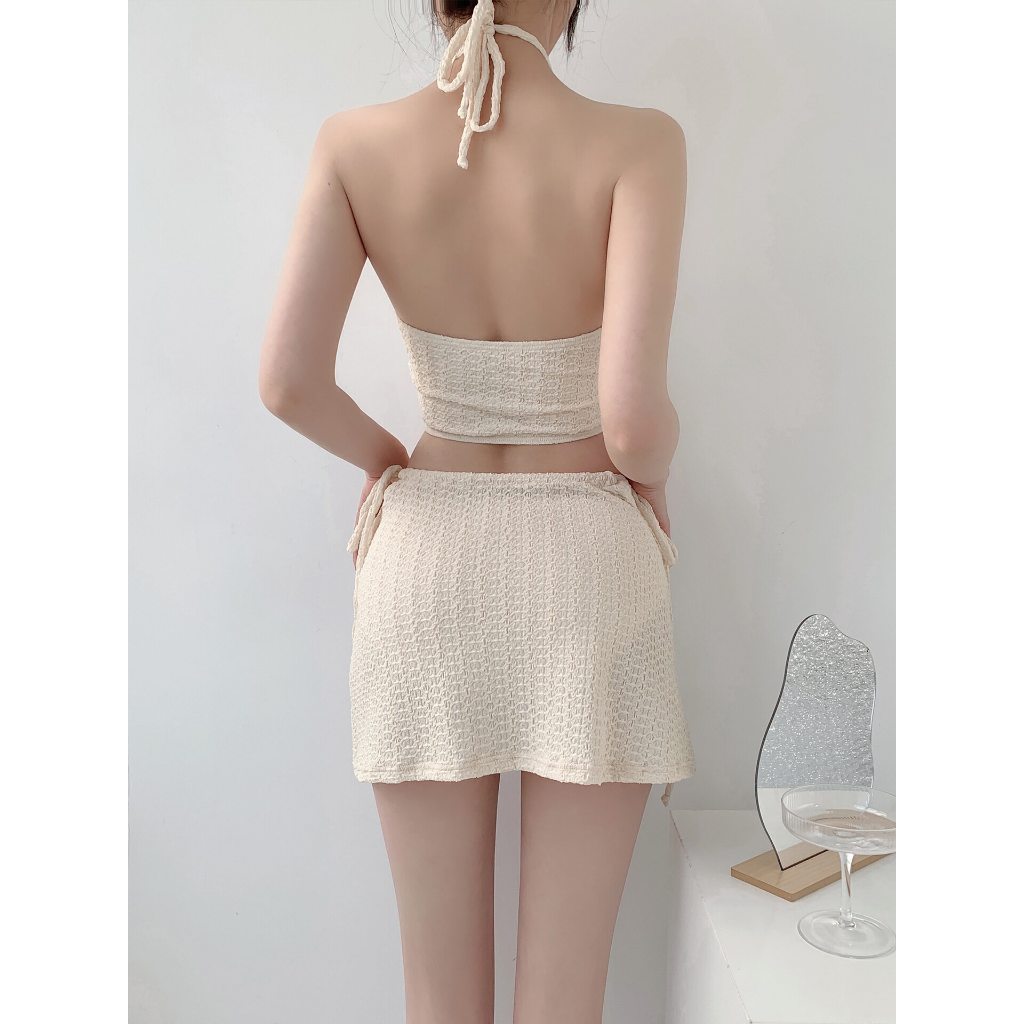 MTMM bikini 3 mảnh set bikini sexy Bộ váy ba mảnh đi tắm suối nước nóng bên bờ biển MMT55 | BigBuy360 - bigbuy360.vn