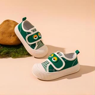 Giày Vải canvas Đế Mềm Quai Dán In Hoạt Hình Thời Trang Xuân Thu 2023 Cho Bé Children's canvas shoes spring and autumn 2023 new cartoon baby shoes for boys and girls hook and loop soft-soled casual shoes.
