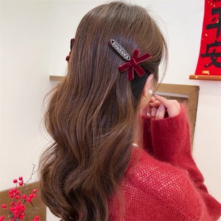 Kẹp Tóc Nơ Đính Đá Thời Trang Hàn Quốc