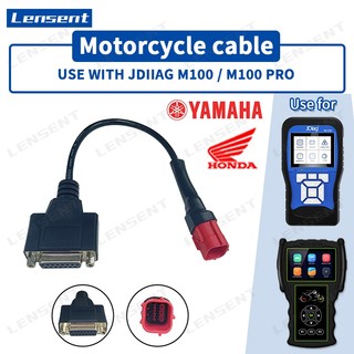 Ống kính euro5 6pin jidag m100 m100 pro máy dò xe máy chuyên dụng euro 5 cáp xe máy honda db 15pin yamaha efi kiểm tra cáp phát hiện lỗi xe máy