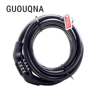 Ổ Khóa Mật Khẩu 4 Số Dây Thép GUOUQNA1m Chống Trộm Không Thay Đổi Tiện Dụng Cho Xe Đạp
