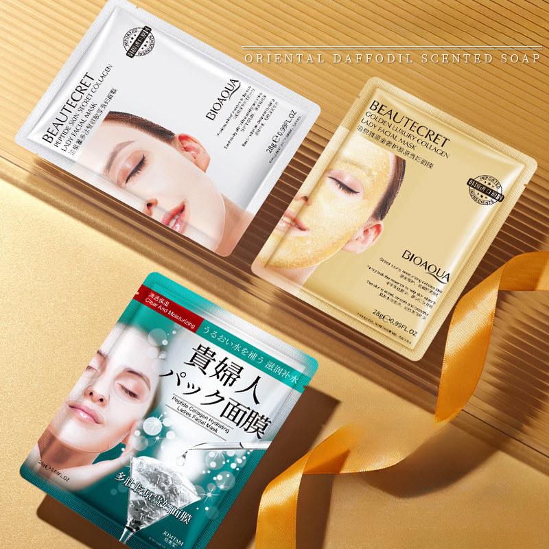 Bioaqua Mặt Nạ Thạch collagen Dưỡng Ẩm Làm Mịn Da 28g