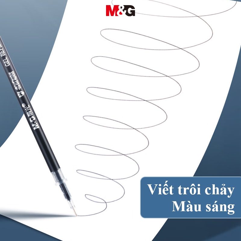 M&G  bút gel 0.5mm Bút  bi nước Bút Bi Mực Đen Văn Phòng Phẩm 1 Cái