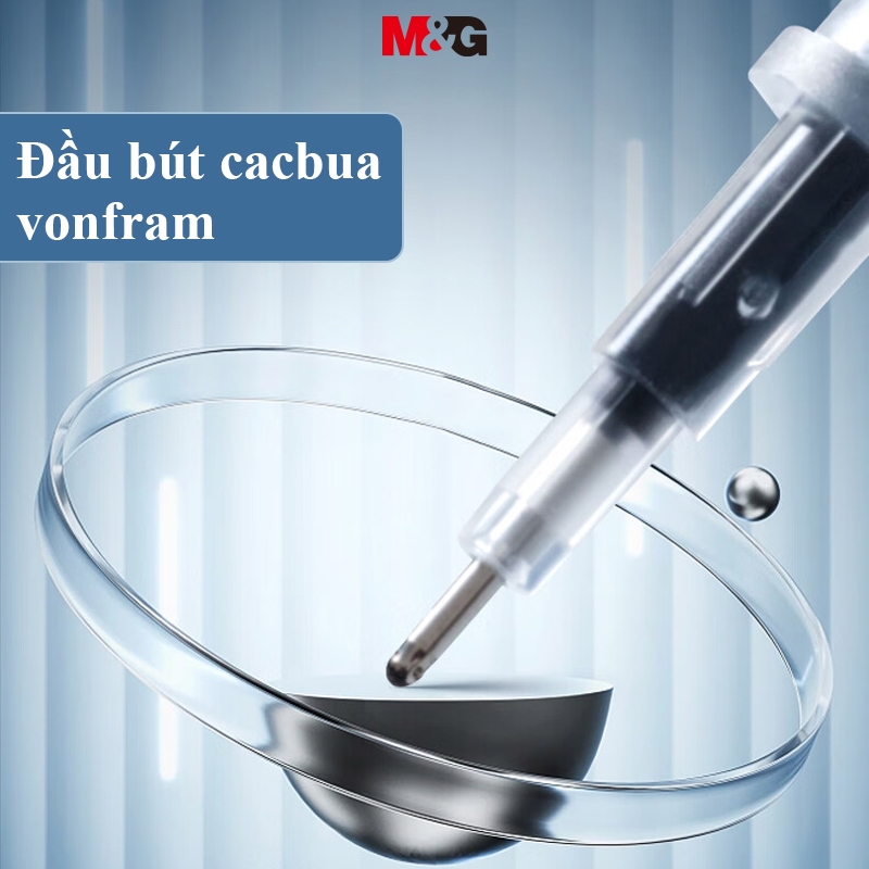 M&G  bút gel 0.5mm Bút  bi nước Bút Bi Mực Đen Văn Phòng Phẩm 1 Cái