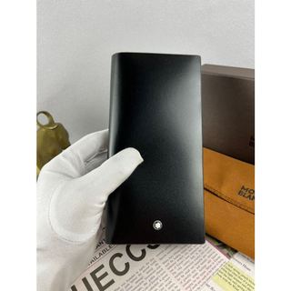 Ví da bò 100% chính hãng montblanc marlboron dáng dài thời trang cho nữ