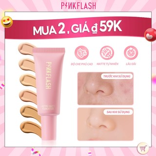 Pinkflash Kem Nền Pink Flash Không Trọng Lượng Và Lâu Trôi Trông Tự Nhiên