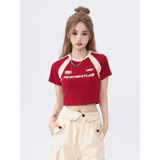 áo body tay dài thời trang in chữ áo thun Thể Thao Tay Ngắn Dáng
