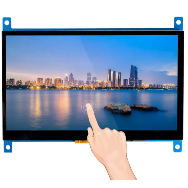 Màn hình điện dung 7 Inch IPS Raspberry Pi Màn hình cảm ứng LCD HDMI Ultra HD Màn hình hiển thị 1024