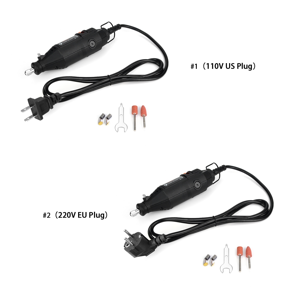 Máy mài điện mini 130W dạng xoay đánh bóng 220V