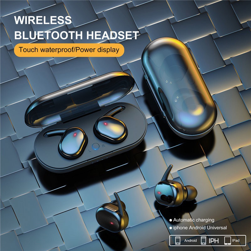 Tai Nghe Y30 tws Bluetooth 5.0 Không Dây Có Micro Cho Android ios