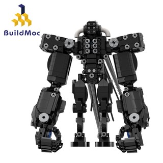 Bộ đồ chơi lắp ráp rô bốt cứng 877 mảnh cho bé
