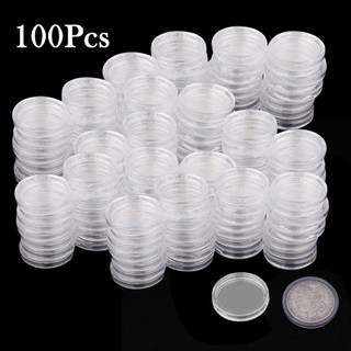 [Szlinyou1] 100X Áp dụng trong suốt Hộp đựng viên nang lưu trữ Hộp đựng quà tặng