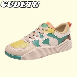 GUDETU❤Giày Thể Thao Da Mềm Chống Thấm Nước Thời Trang Cho Nữ