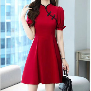 Sườn xám cách tân phong cách retro thời trang cho nữ