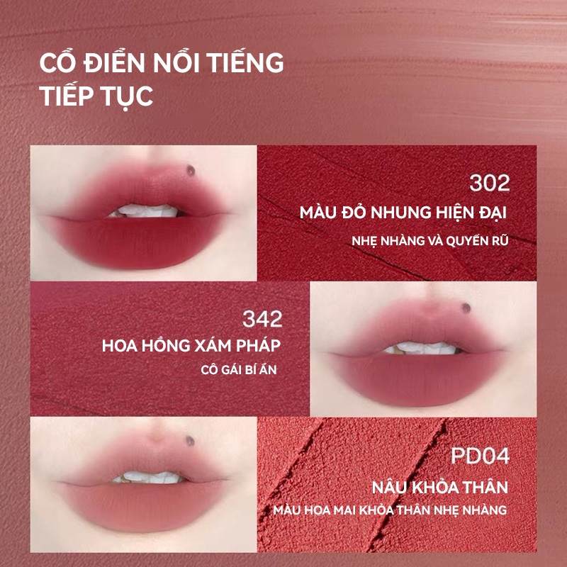 Son Hũ INTO YOU Mịn Chất Son Lì Không Làm Khô Môi Dễ Tán Tặng Kèm Cọ Tán Dùng Cho Môi Và Má PD01 | BigBuy360 - bigbuy360.vn