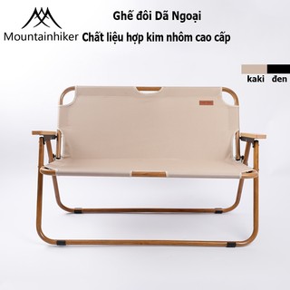 Ghế đôi dã ngoại,mountainhiker,ghế dã ngoại gấp gọn hợp kim nhôm, ghế đôi cắm trại szk46