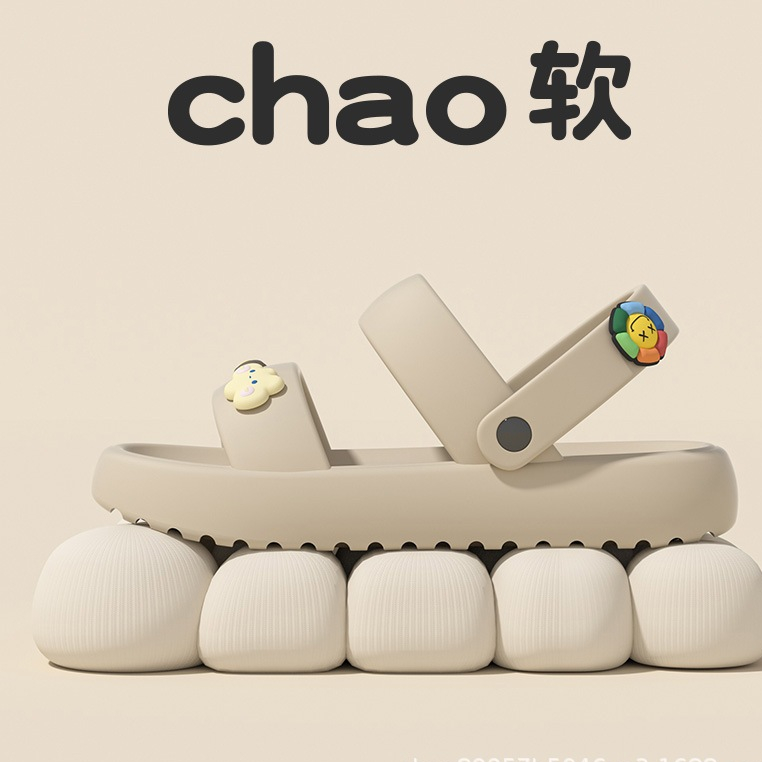 Giày Sandal Đế Dày Chống Trượt Thoáng Khí Dành Cho Nữ