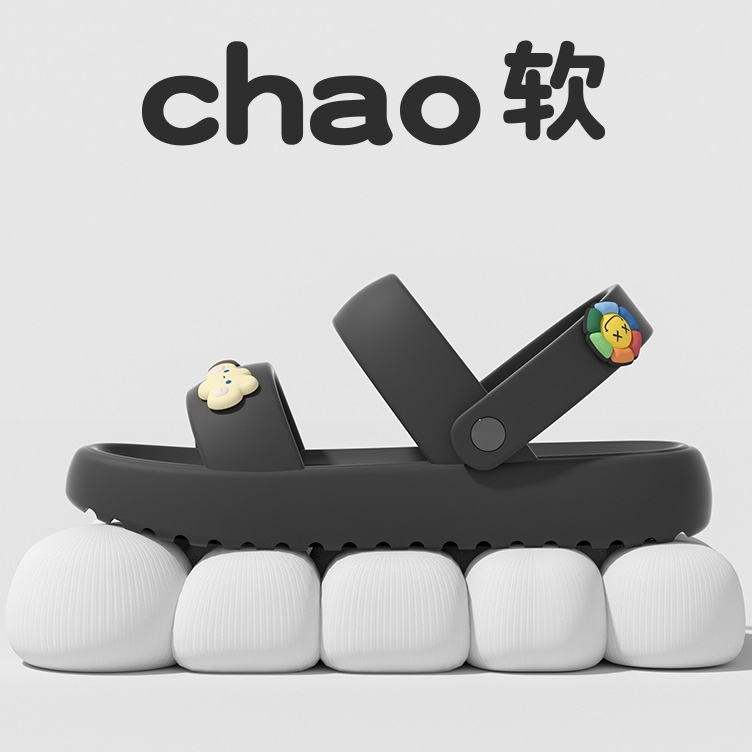 Giày Sandal Đế Dày Chống Trượt Thoáng Khí Dành Cho Nữ