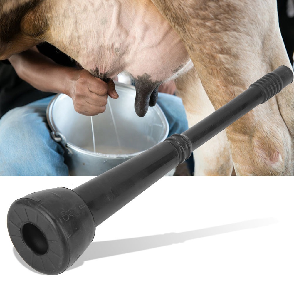 4 phụ kiện lót cao su màu đen cho máy vắt sữa bò Lắp đặt đơn giản