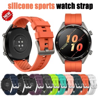 Dây đeo silicon cho đồng hồ thông minh Huawei Watch Gt 2 46mm Samsung Galaxy Watch 46mm Gear S3 22mm