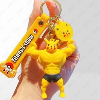 Móc Khóa Hình Pokemon Pikachu Dễ Thương