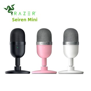 Razer Seiren Mini Mic Thu Âm Cổng USB Cầm Tay Siêu Chuyên Nghiệp Dùng Để Phát Trực Tuyến / Chơi Game / Thu Âm