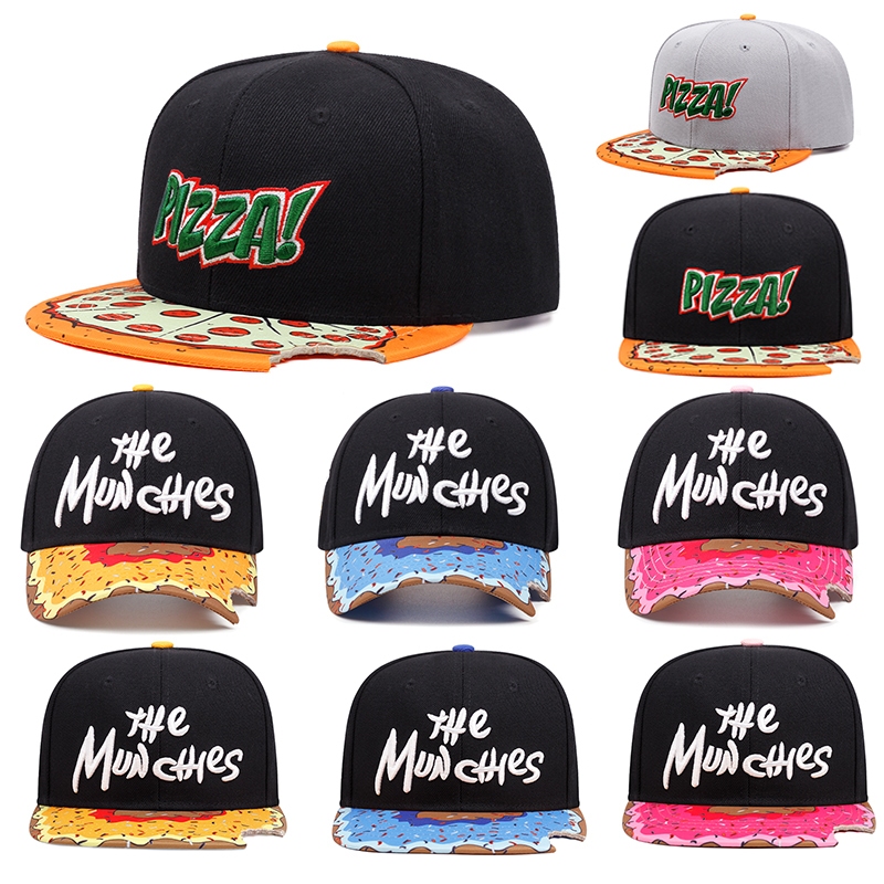 Mũ Lưỡi Trai Chất Liệu cotton Thêu Họa Tiết Phong Cách Hip Hop Thời Trang Mùa Hè Chất Lượng Cao Cho Nam Và Nữ