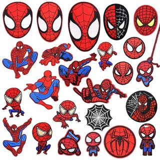 Sticker Ủi Thêu Hình Người Nhện Độc Đáo