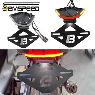 Giá đỡ biển số phía sau với đèn xi nhan xe mô tô bmw s1000rr 2021-2024