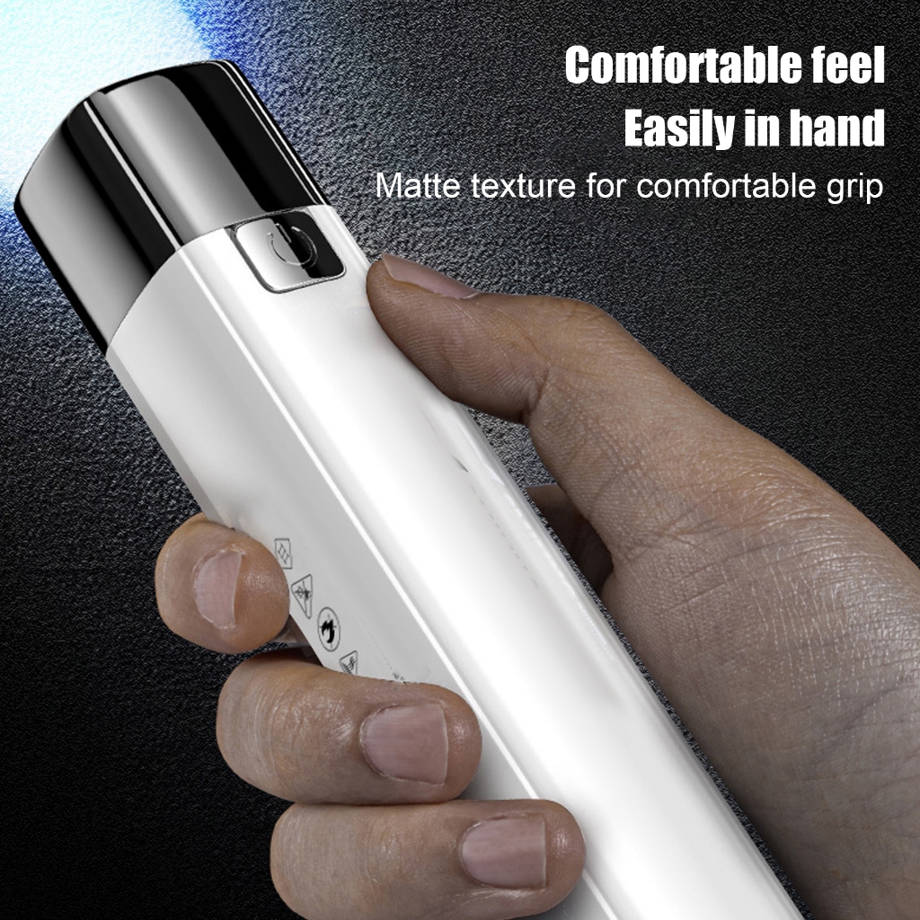 Đèn pin siêu sáng có thể sạc lại điện mini USB chức năng dự phòng cho cuộc phiêu lưu ngoài trời  Atlases~