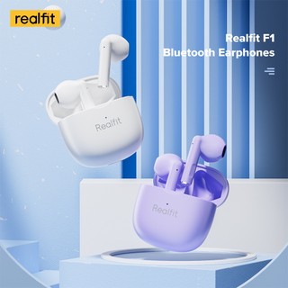 Tai nghe Bluetooth Realfit F1 Tai nghe không dây chất lượng HIFI tuyệt vời với micrô Bluetooth 5.3 Super Bass