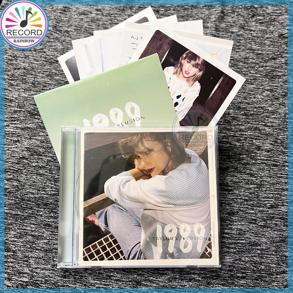 Taylor Swift 1989 Taylor's Version Polaroids Aquamarine Green Deluxe Polaroid Edition
