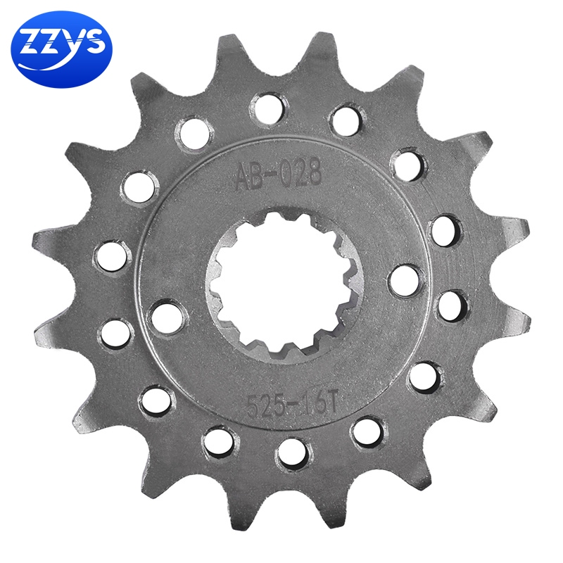 525-16t 20CrMnTi Thép Carbon Rèn Bánh Xích Trước Cho Xe Honda NT400 NT650 88-91 VLX400 VLX600 VT600 