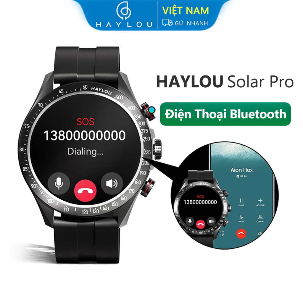 Đồng Hồ Thông Minh Haylou LS18, 1.43 "Màn Hình Oled Bluetooth Chống Nước IP68