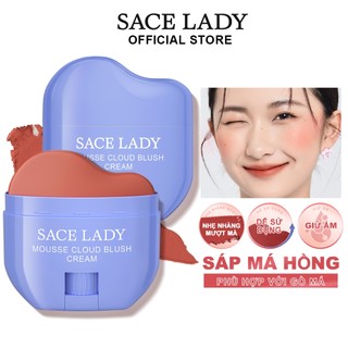 SACE LADY Phấn Má Hồng Trang Điểm Lâu Trôi Tiện Dụng Chất Lượng Cao