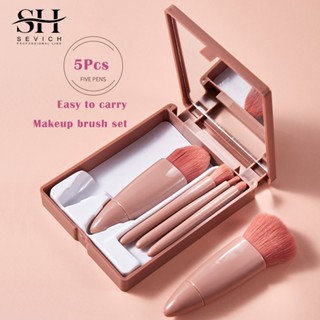  Set 5 cọ trang điểm SEVICH thiết kế nhỏ gọn tiện dụng 