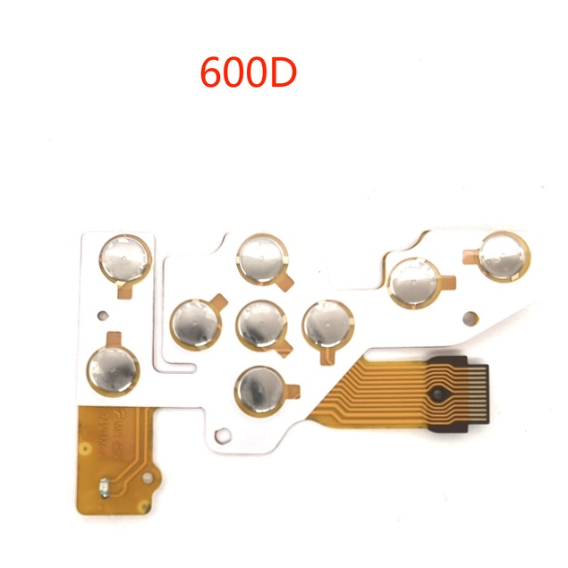 1 Chiếc Nút Phím Phím Flex Cable Board Cho Canon EOS 600D Máy Ảnh Kỹ Thuật Số Sửa Chữa Một Phần (OEM)