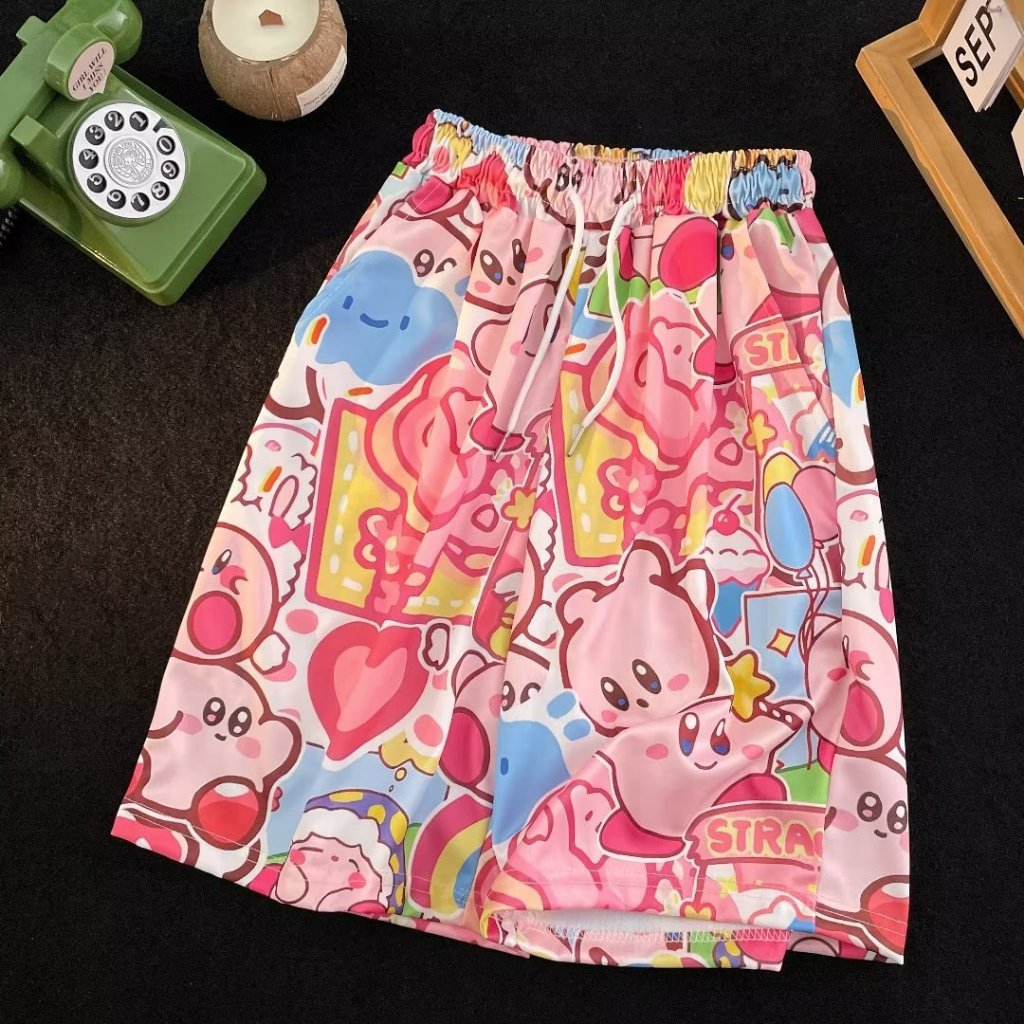 🔥có hàng sẵn🔥 Quần Short Nhỏ In Họa Tiết Hoạt Hình Dễ Thương Thời Trang Cho Nữ-AC0197