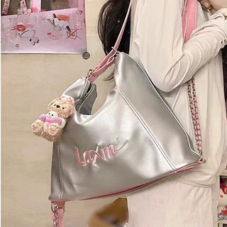 CHIC JOY Túi tote Đeo Vai dopamine Y2K Kiểu Dáng Đơn Giản Sức Chứa Lớn Phong Cách Hàn Quốc Thời Trang Cho Nữ