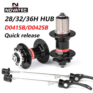 Trục phanh đĩa xe đạp leo núi 28 / 32 / 36 lỗ 8 / 9 / 10 / 11 novatec d041sb d042sb